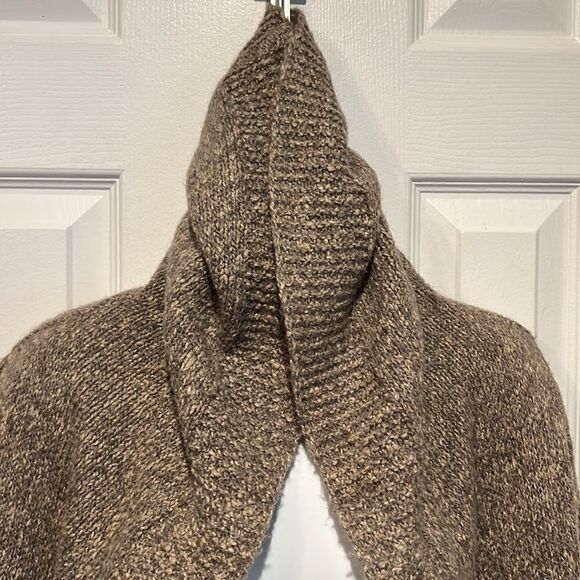 Kenar Open Front Wool Blend Cardigan‎ with Pockets Size S (fits oversized) - Picture 9 of 11